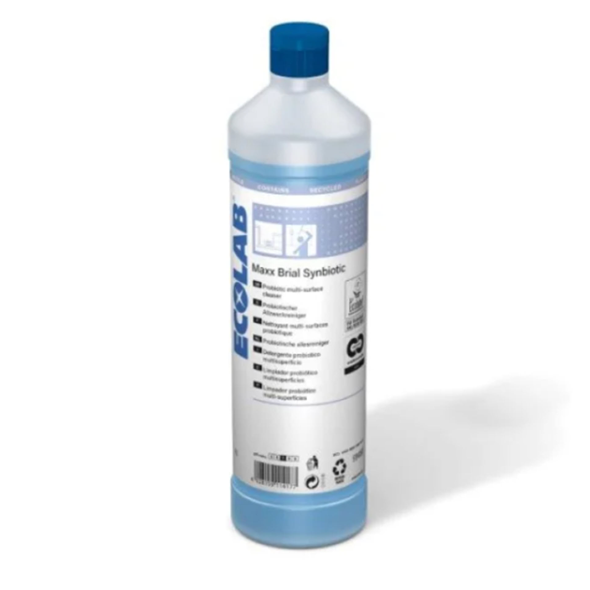 Ecolab MAXX Brial Synbiotic - synbiotischer Multi-Oberflächenreiniger - 1 Liter Flasche