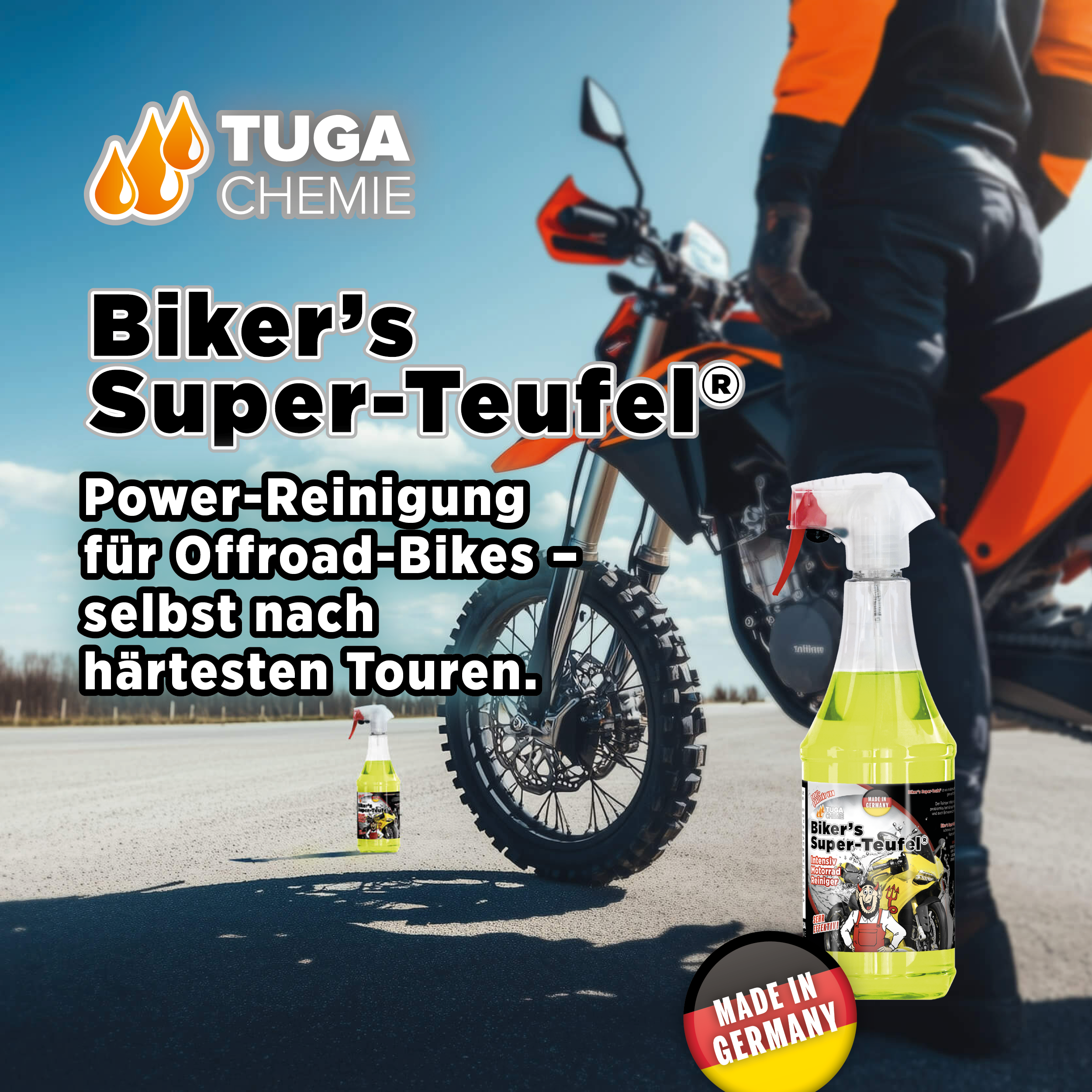 TUGA Chemie - Biker's Super-Teufel(R) Motorradreiniger