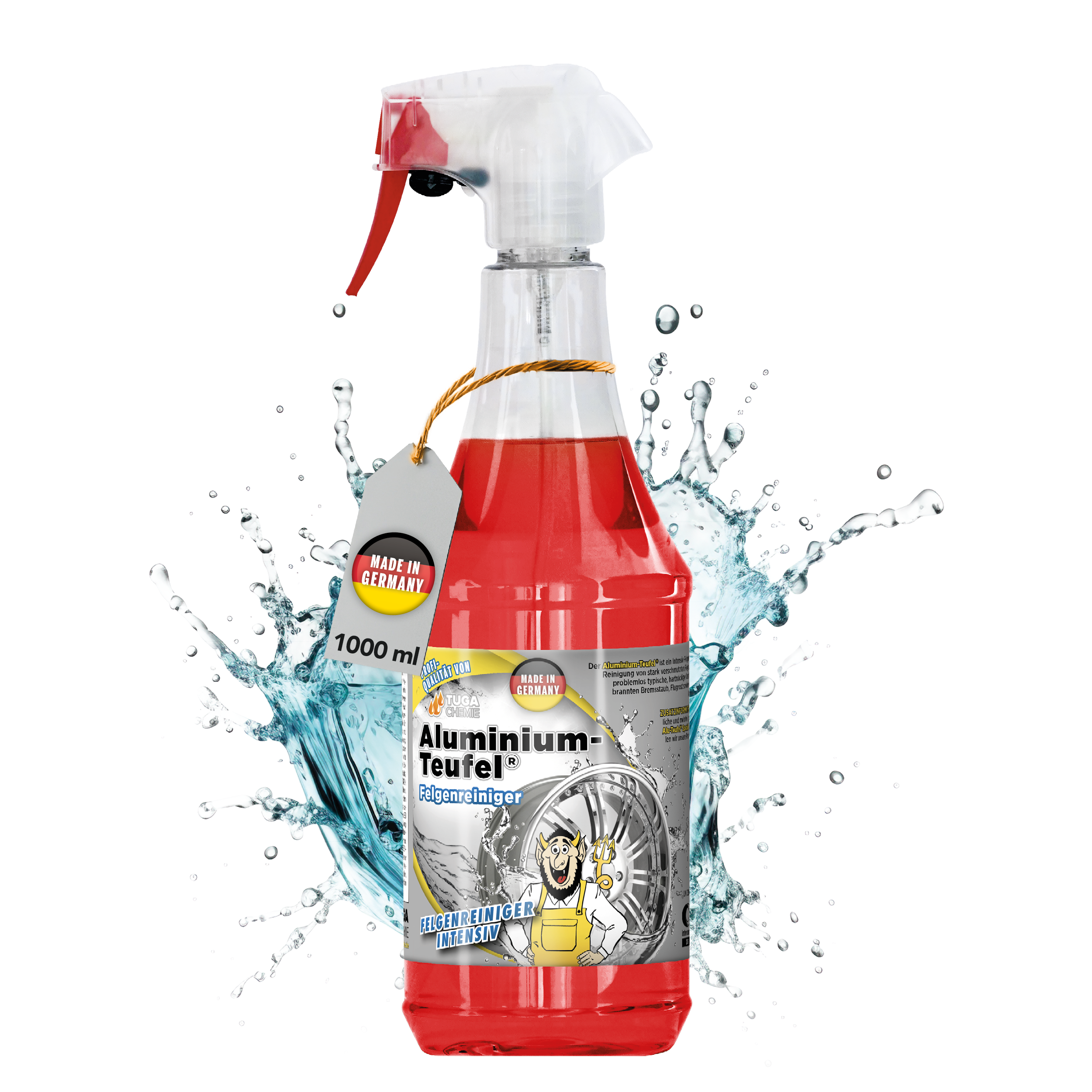 TUGA Chemie - Aluminium-Teufel(R) 1000 ml Sprühflasche