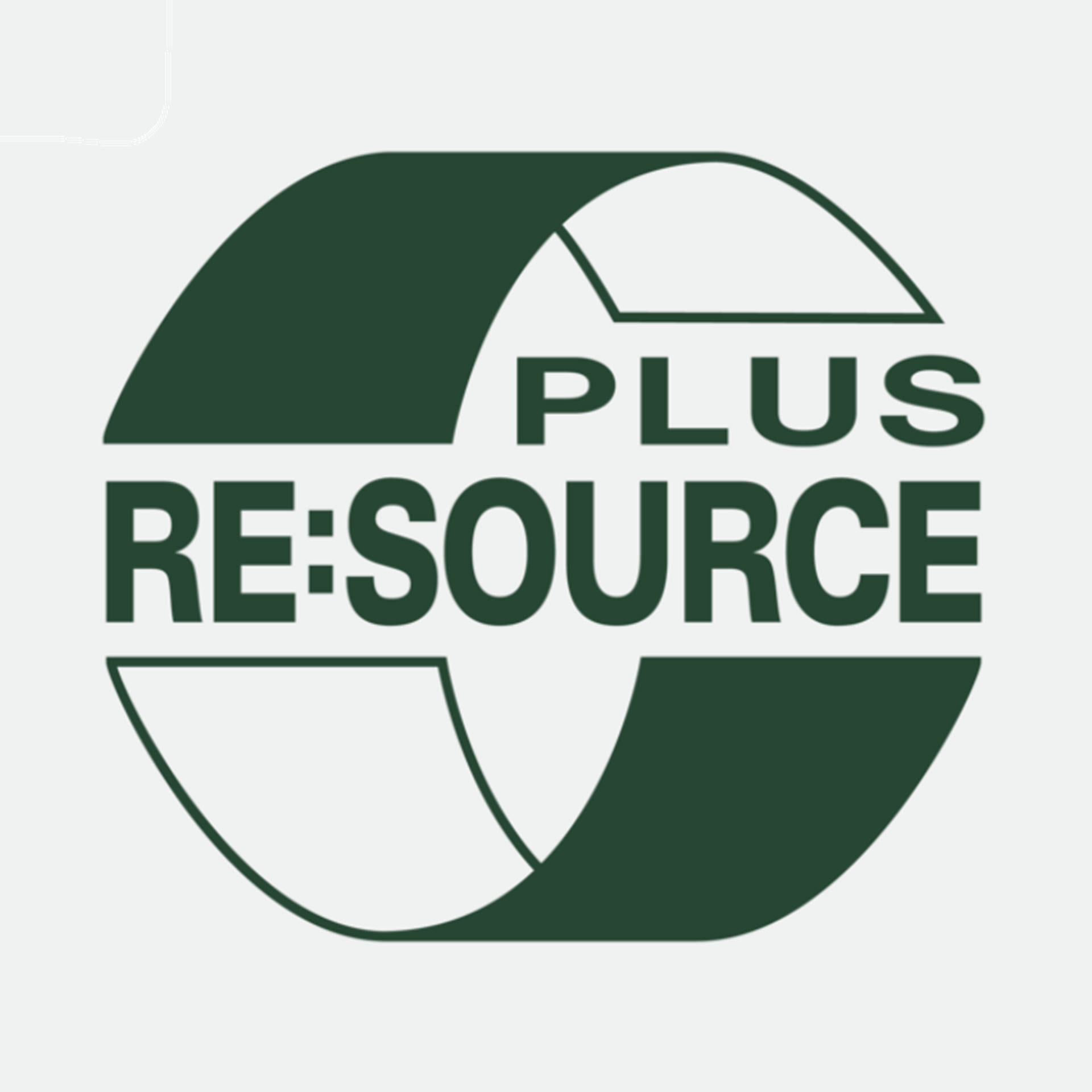 Grünes Logo der Produktserie RE:SOURCE PLUS
