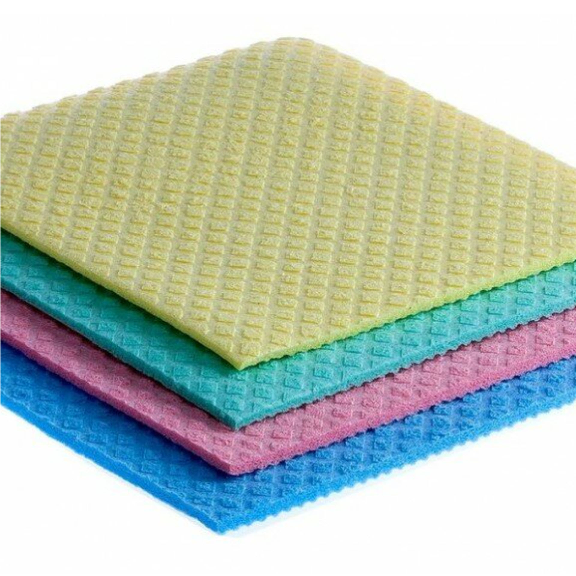 Floorstar Schwammtuch SPONGY – Größe 1 (18 x 20 cm), 10er-Pack - Blau