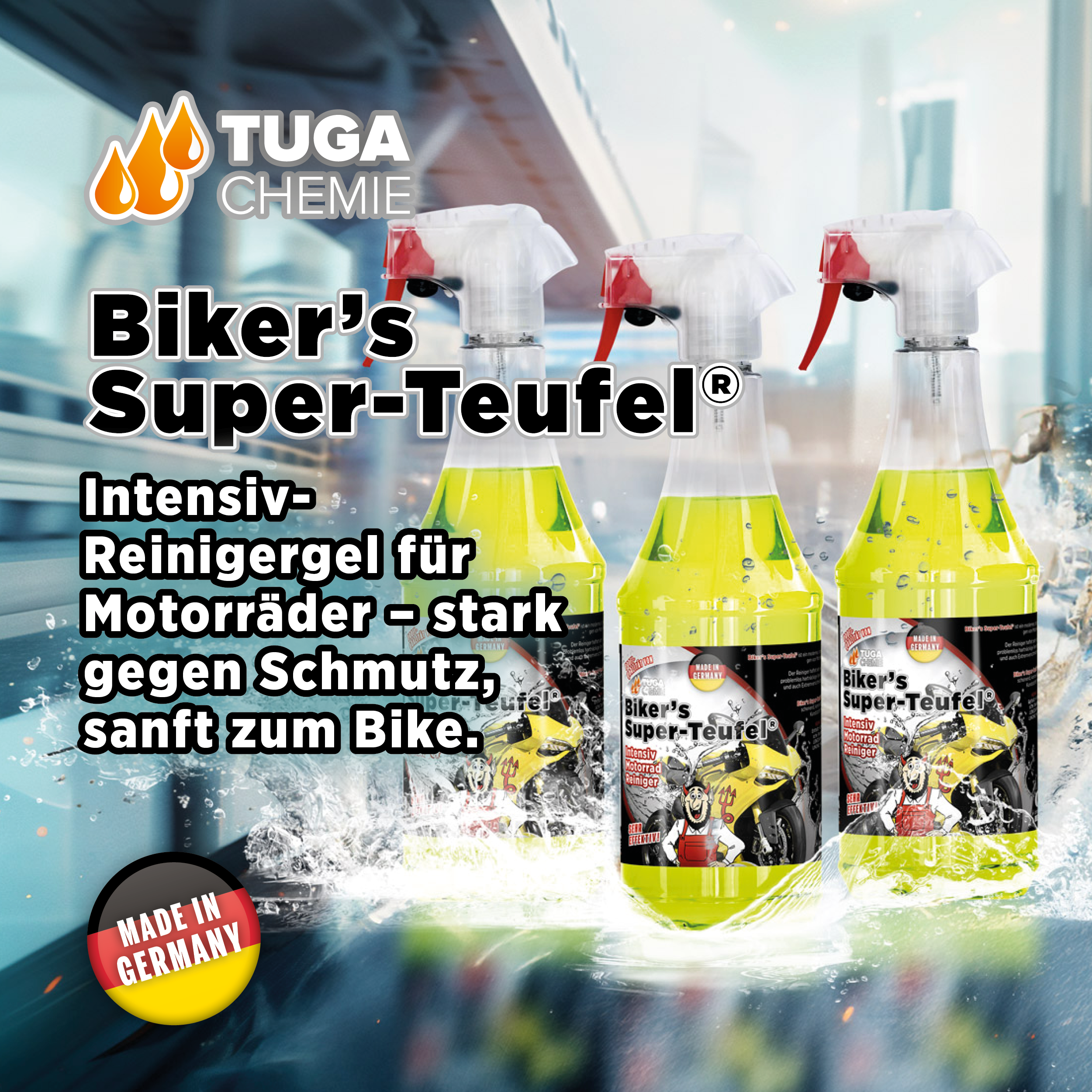 TUGA Chemie - Biker's Super-Teufel(R) Motorradreiniger