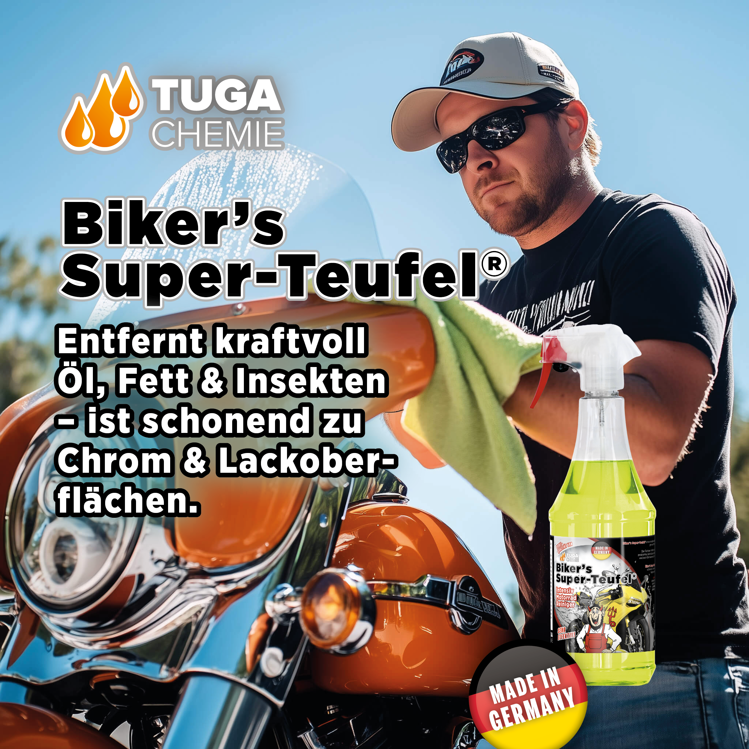 TUGA Chemie - Biker's Super-Teufel(R) Motorradreiniger