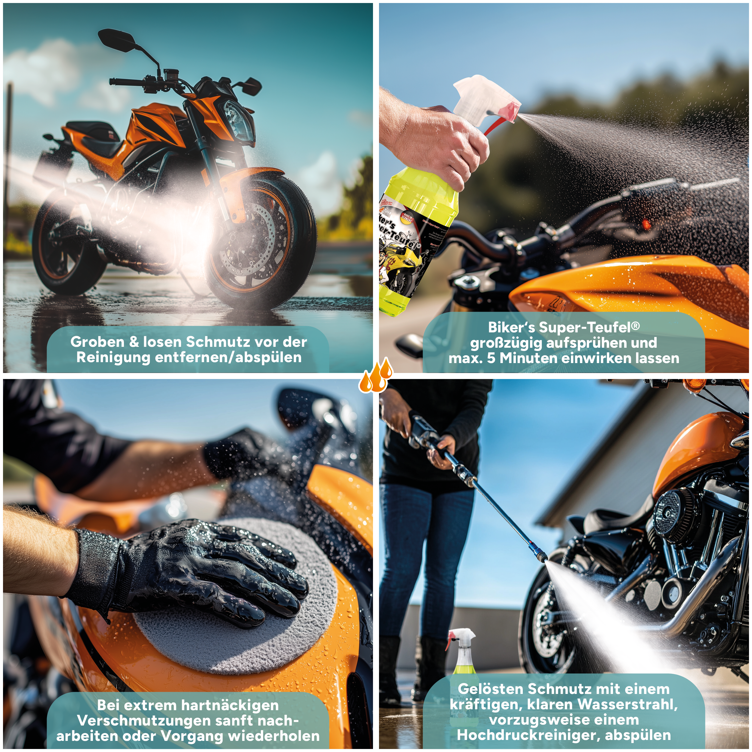 TUGA Chemie - Biker's Super-Teufel(R) Motorradreiniger