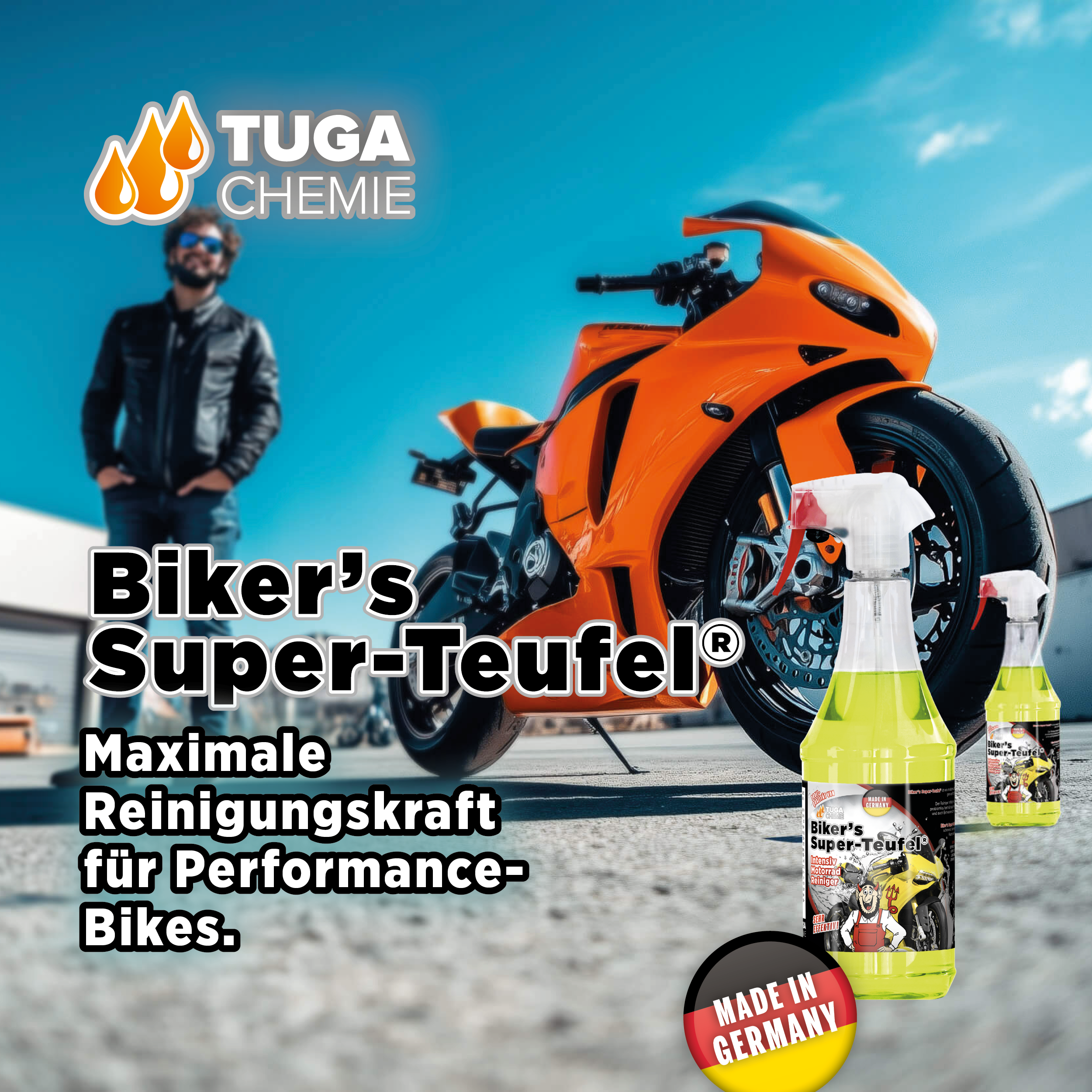 TUGA Chemie - Biker's Super-Teufel(R) Motorradreiniger
